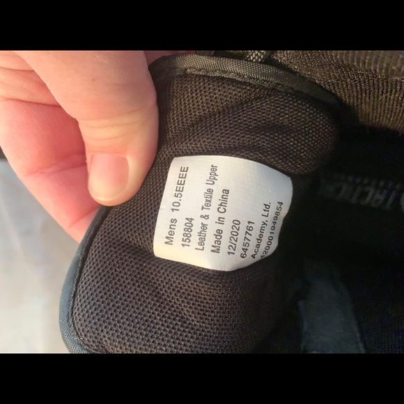 Tactical boots, black not steel toe. 10.5EEEE - Picture 4 of 4